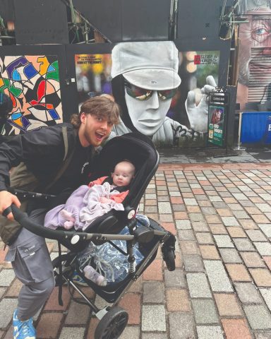 Sean & baby Harlo